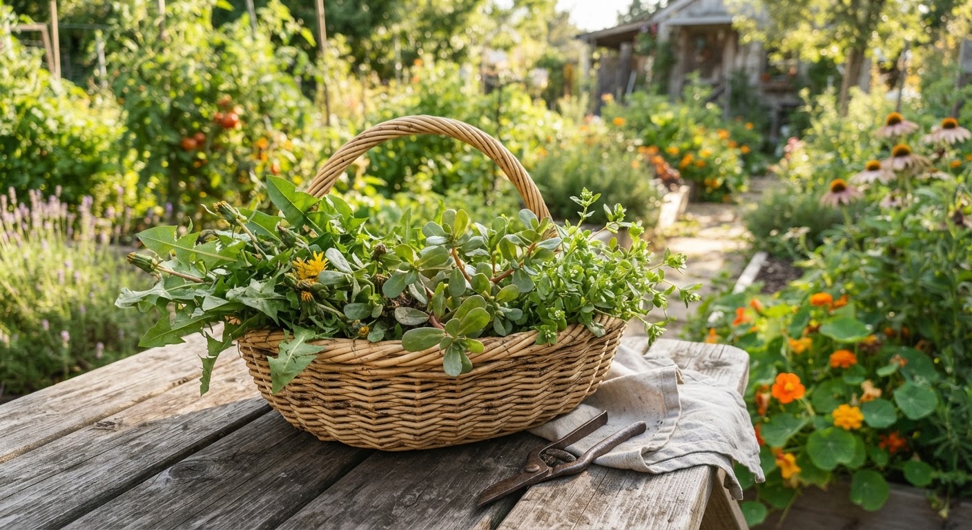 7 Common Edible Weeds Hiding in Your Backyard Right Now